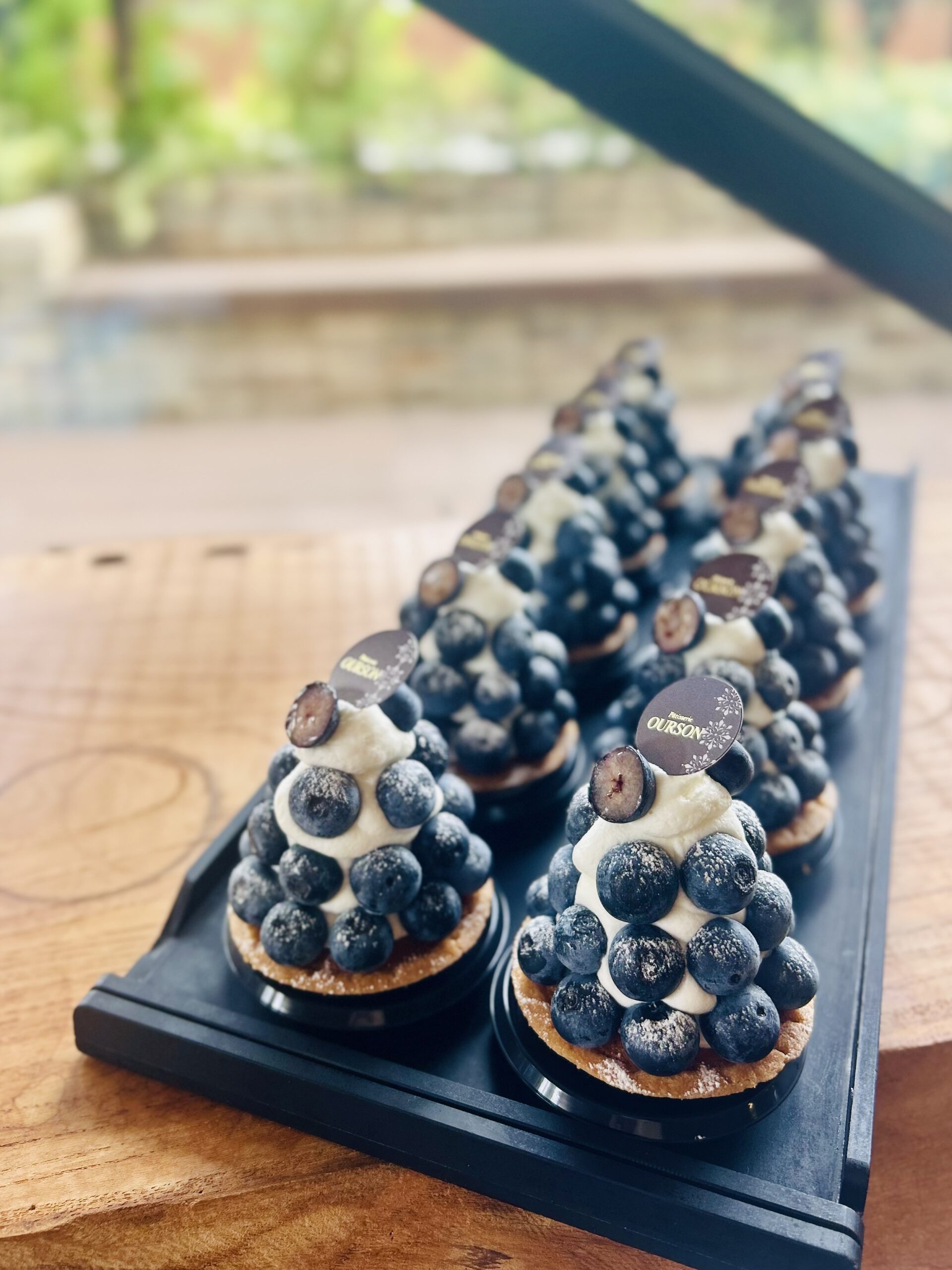 夏のフルーツケーキ